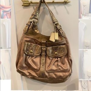 Coach Purse - Genuine Gold Snake No C0993-13895